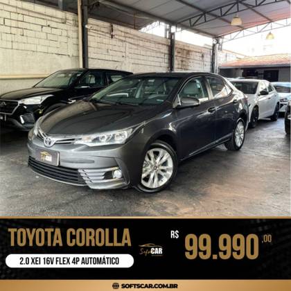 TOYOTA COROLLA 2.0 XEI 16V FLEX 4P AUTOMÁTICO